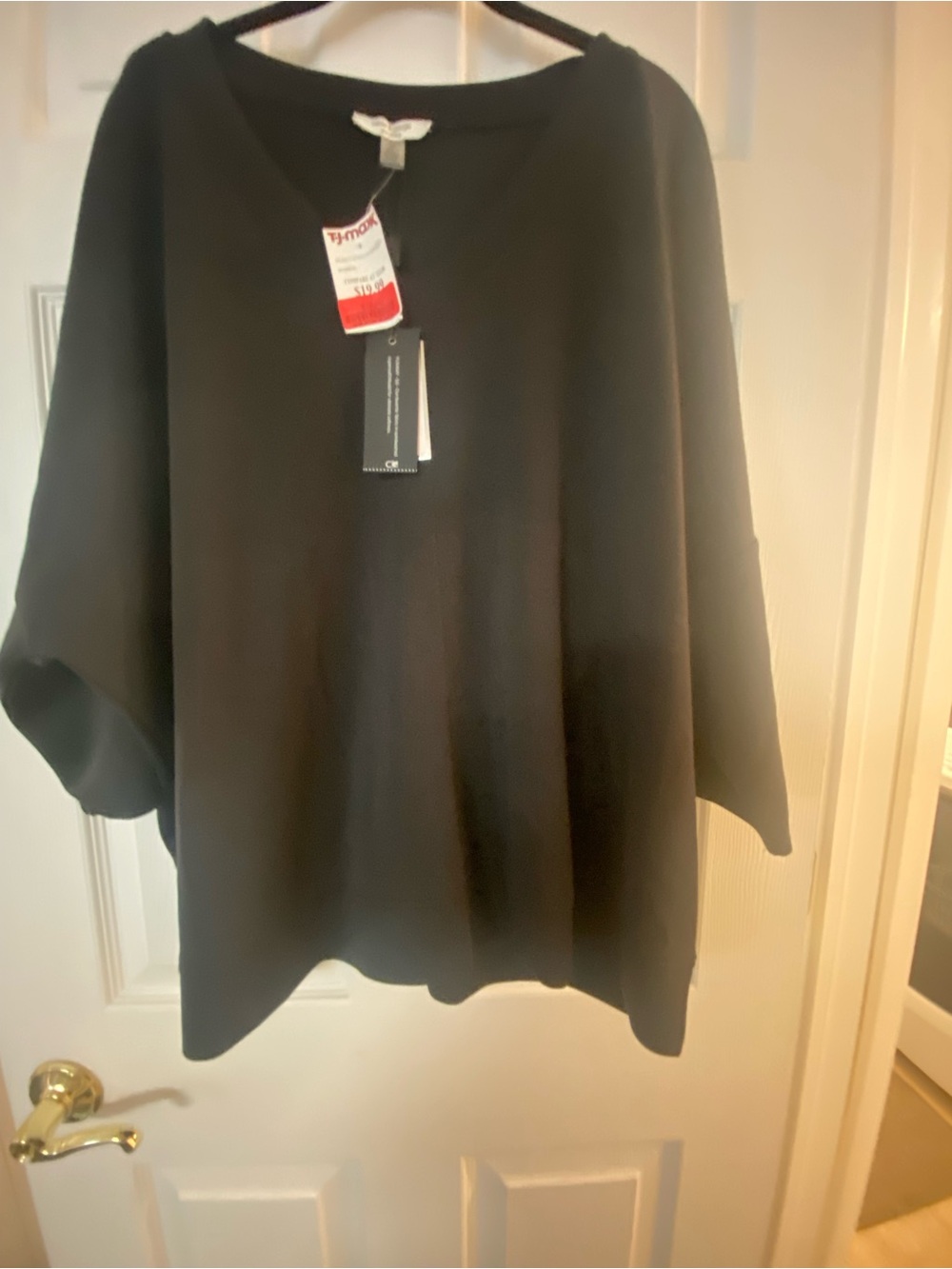 Women’s Black Oversized blouse